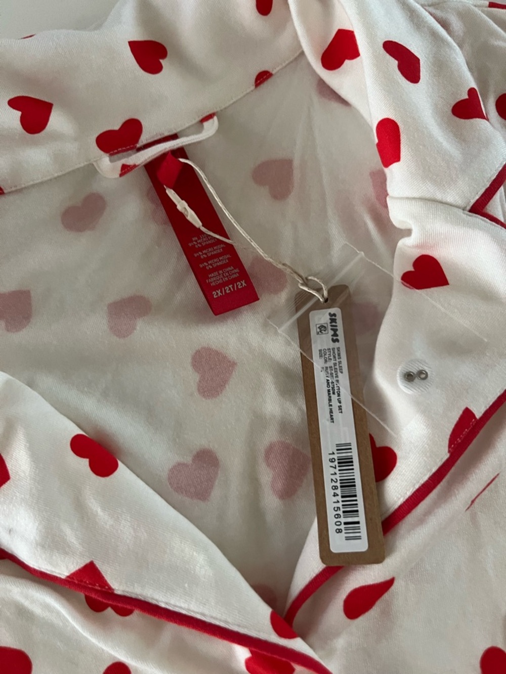SKIMS Sleep Short Sleeve Set - Picture 4 of 4